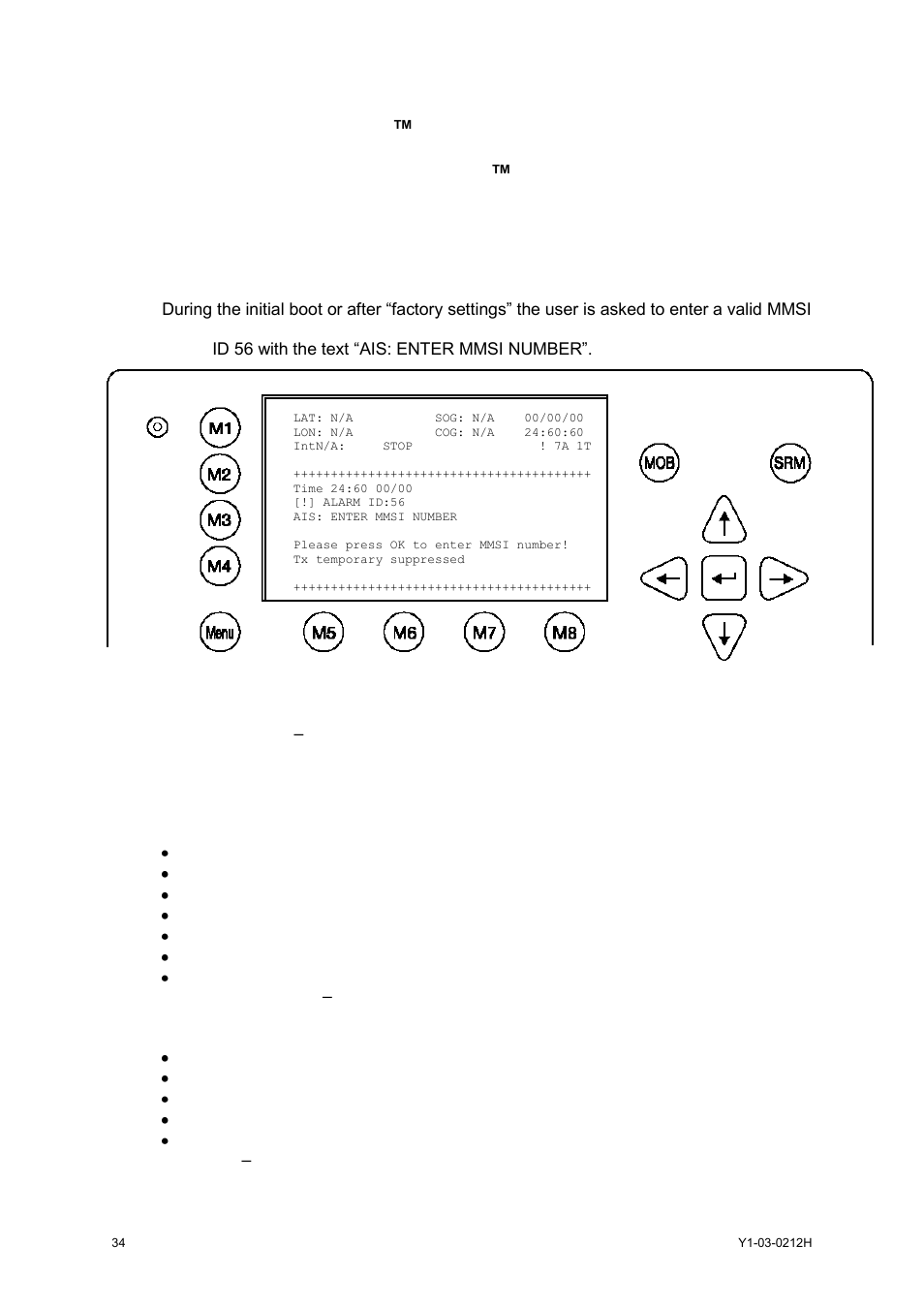 Starting the nauticast, Initial set up of the nauticast, For operation | 4 starting the nauticast, 1 initial set up of the nauticast ™ for operation | ACR Electronics 2662 User Manual | Page 38 / 100