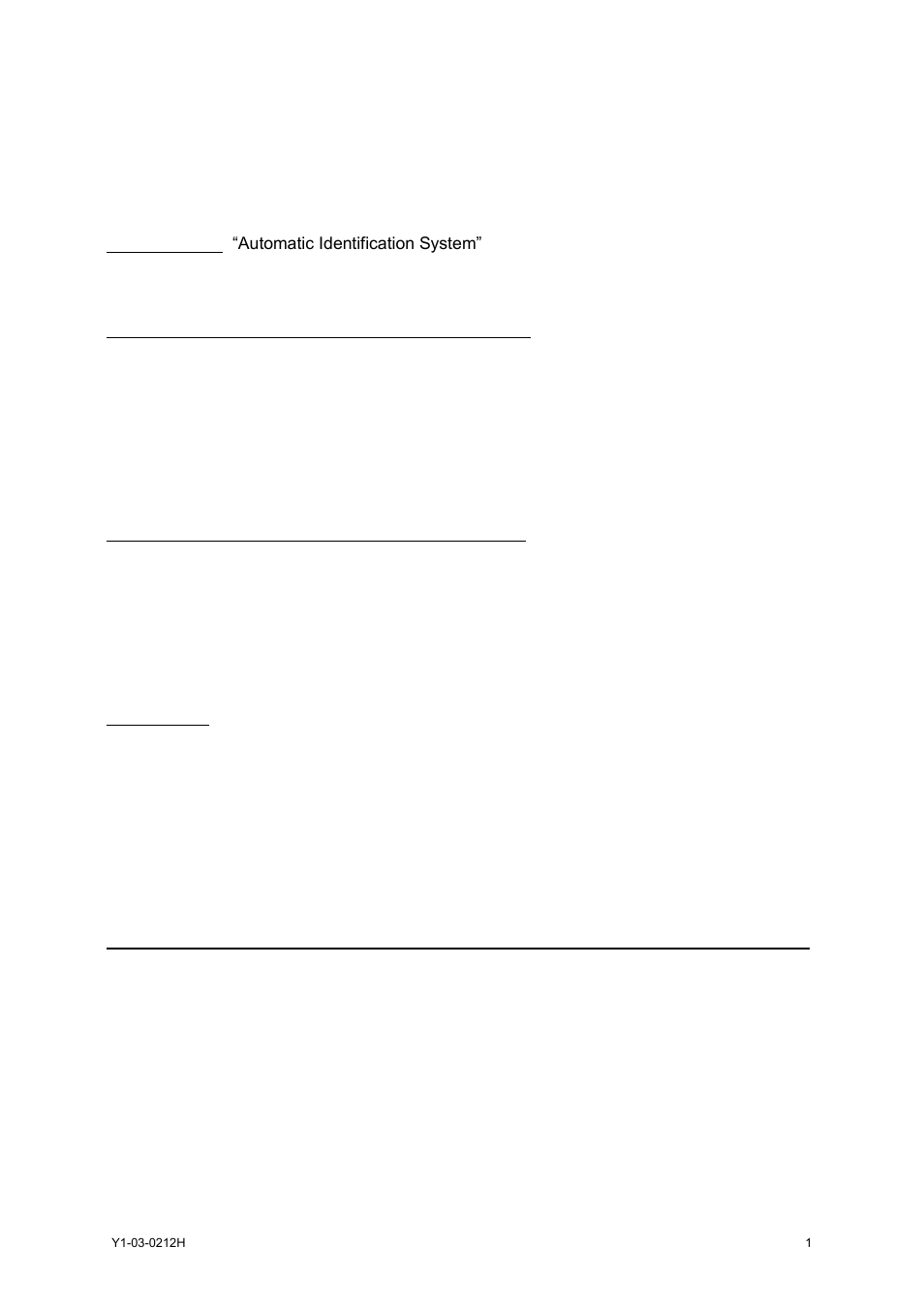 General introduction, Description of ais, Ais in an operational environment | 1 general introduction, 1 description of ais | ACR Electronics 2662 User Manual | Page 5 / 100