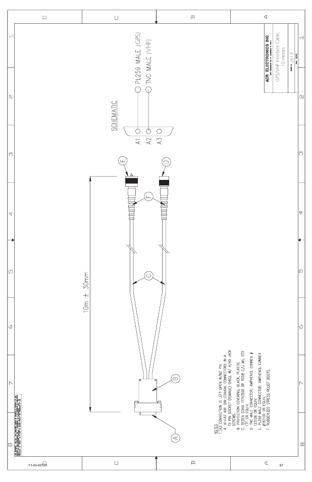 Gps) (vhf) | ACR Electronics 2662 User Manual | Page 71 / 100