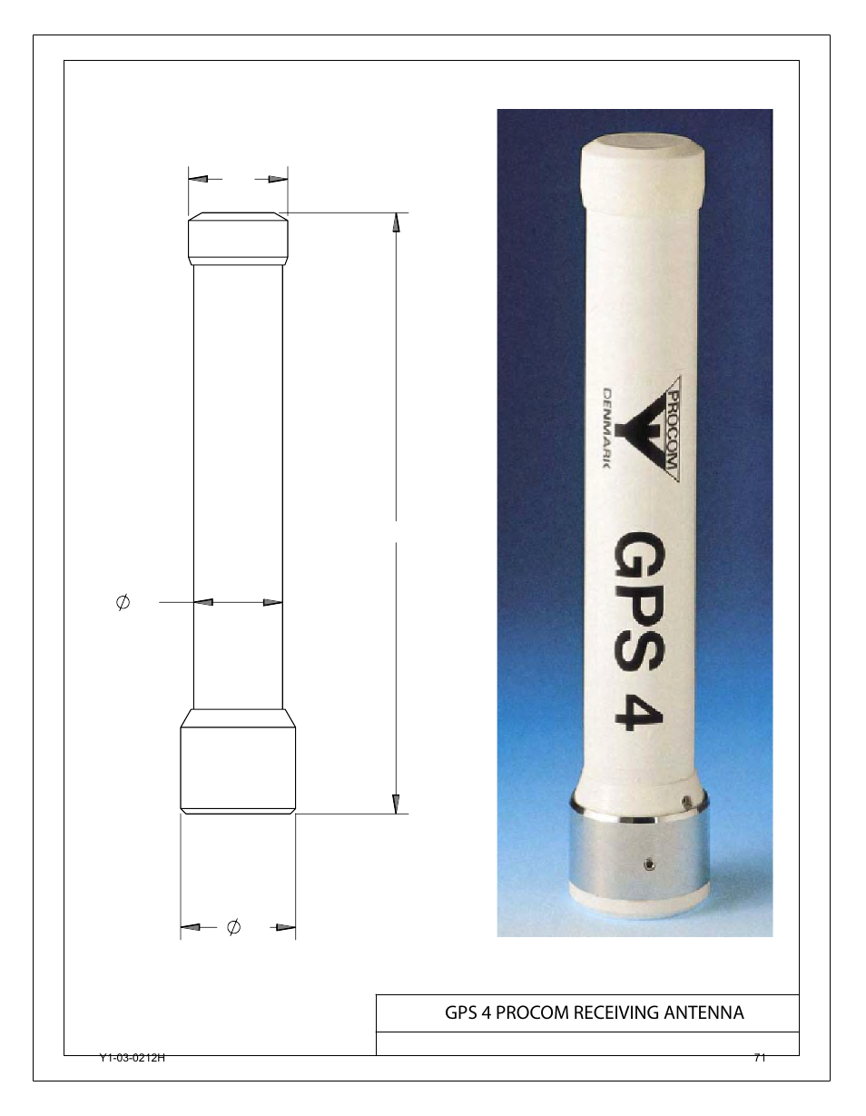 Gps 4 procom receiving antenna | ACR Electronics 2662 User Manual | Page 75 / 100