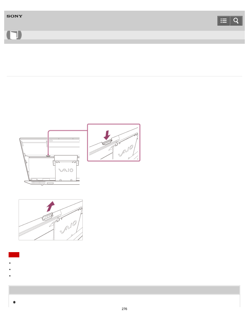 This topic explains how to remove a micro sim card, User guide | Sony SVD13236PXW User Manual | Page 276 / 497