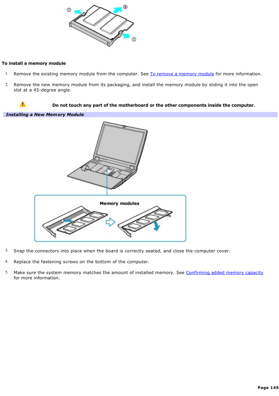 Sony PCG-R505DC User Manual | Page 145 / 174