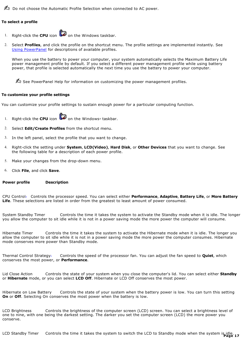 Sony PCG-R505DC User Manual | Page 17 / 174