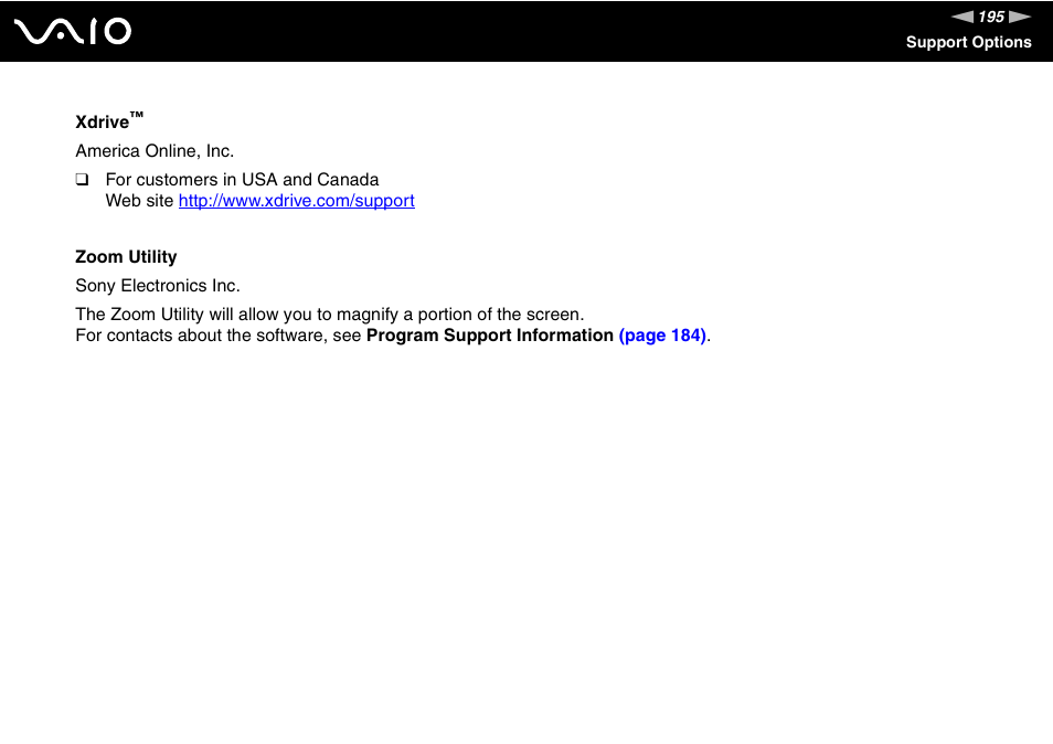 Sony VGN-UX490N User Manual | Page 195 / 196