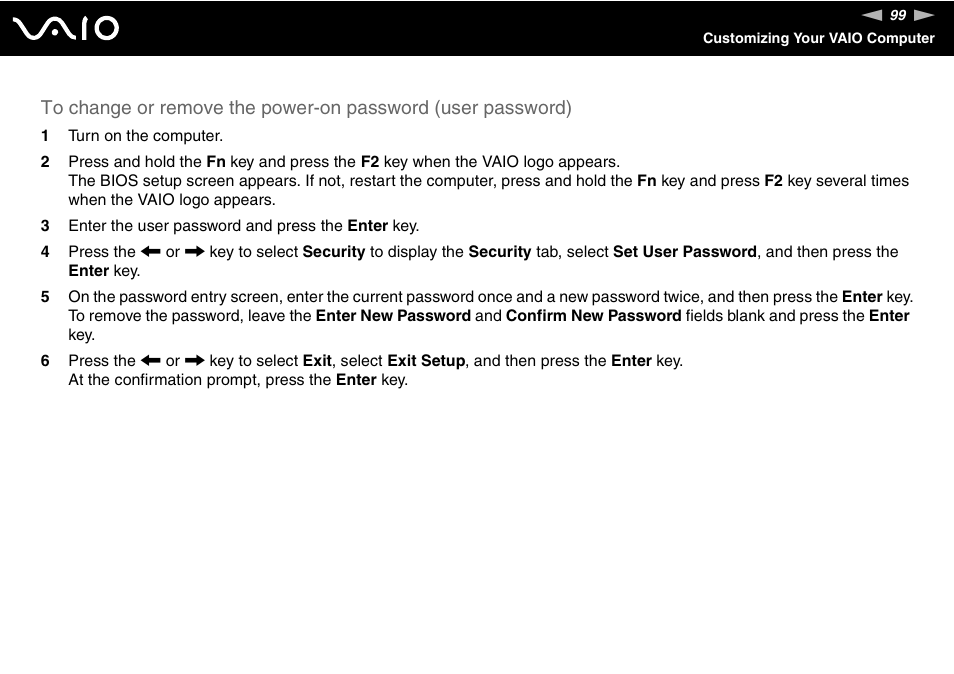 Sony VGN-UX490N User Manual | Page 99 / 196