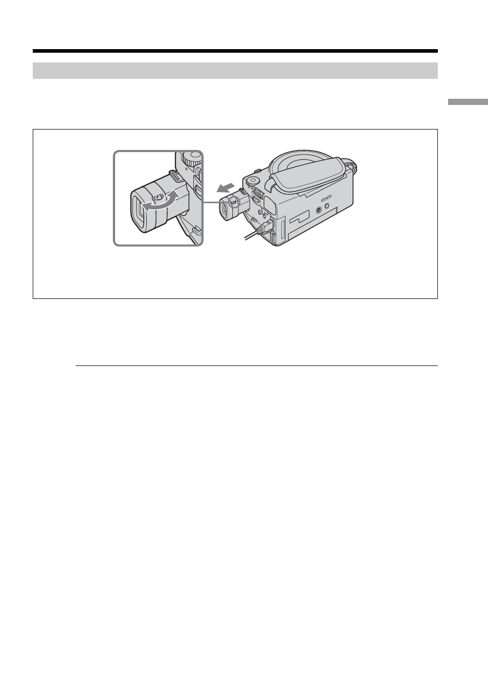 Adjusting the viewfinder | Sony DCR-DVD100 User Manual | Page 25 / 148