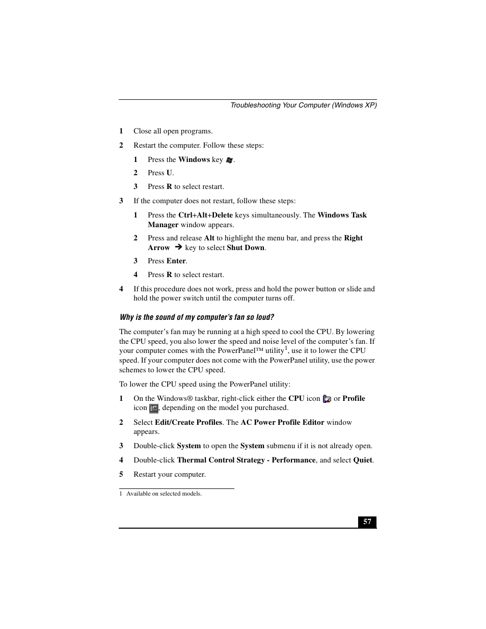 Sony PCG-GRX700P User Manual | Page 57 / 68