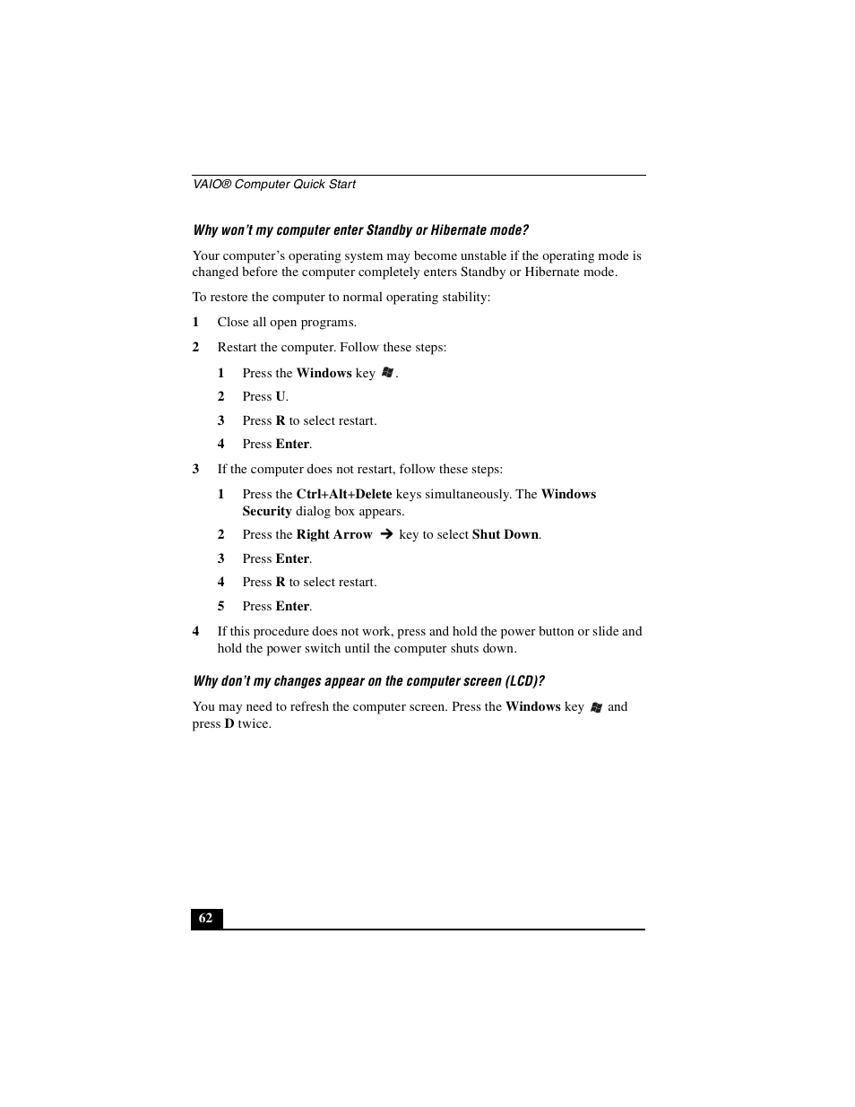 Sony PCG-GRX700P User Manual | Page 62 / 68