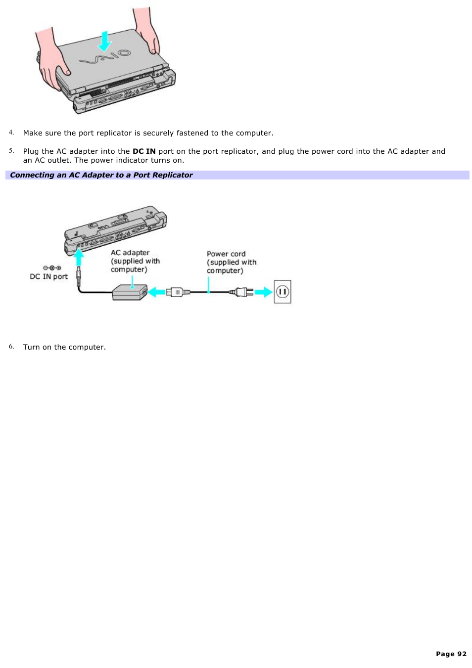 Sony PCG-GRT270K User Manual | Page 92 / 187