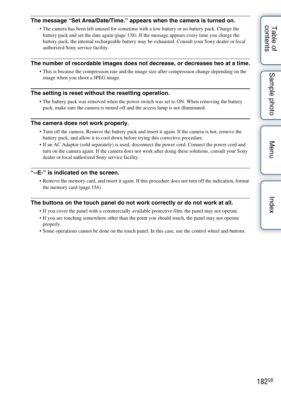 Sony NEX-5NK User Manual | Page 182 / 200