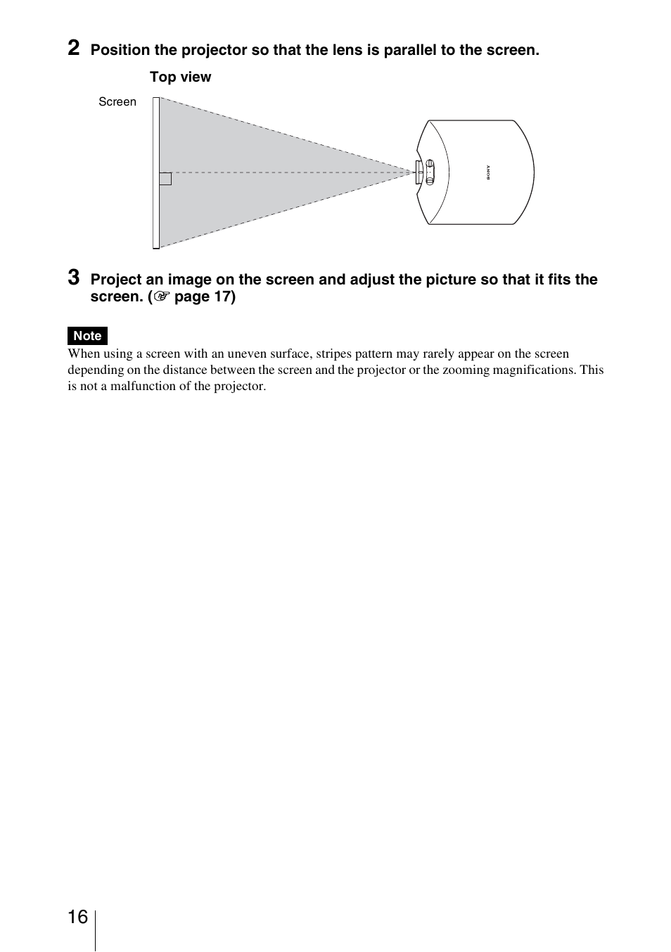 Sony VPL-HW20A User Manual | Page 16 / 83