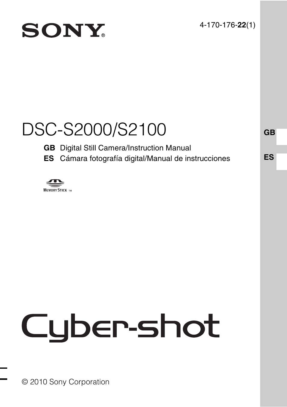 Sony DSC-S2100 User Manual | 52 pages