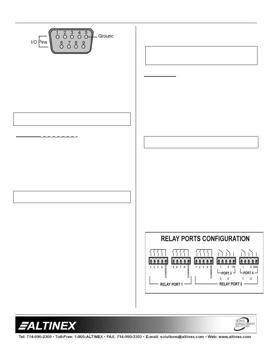 Controllers | Altinex RS 232 Controller CP7317RS User Manual | Page 9 / 16