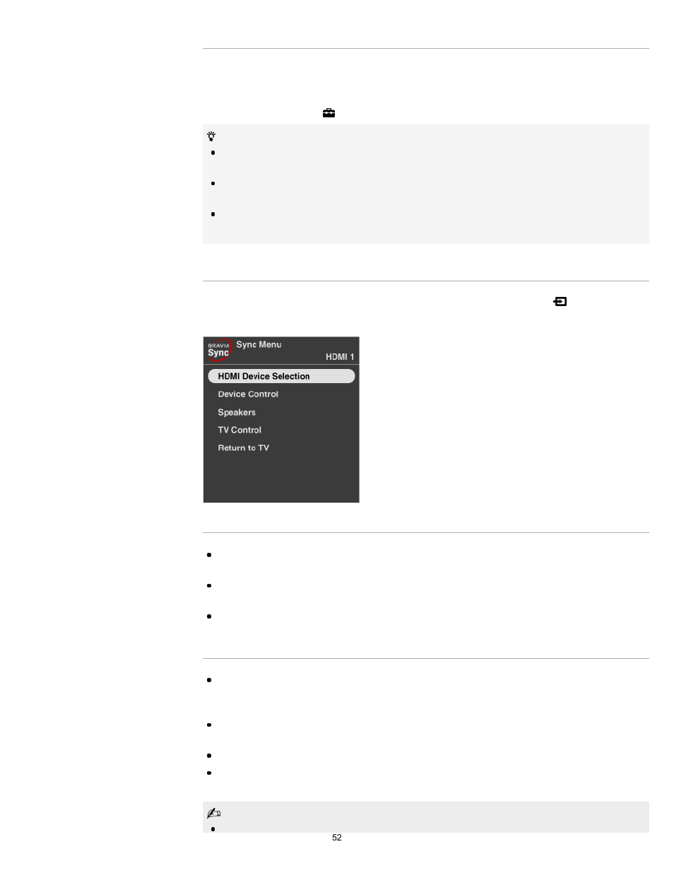 Sony KDL-60NX800 User Manual | Page 52 / 144