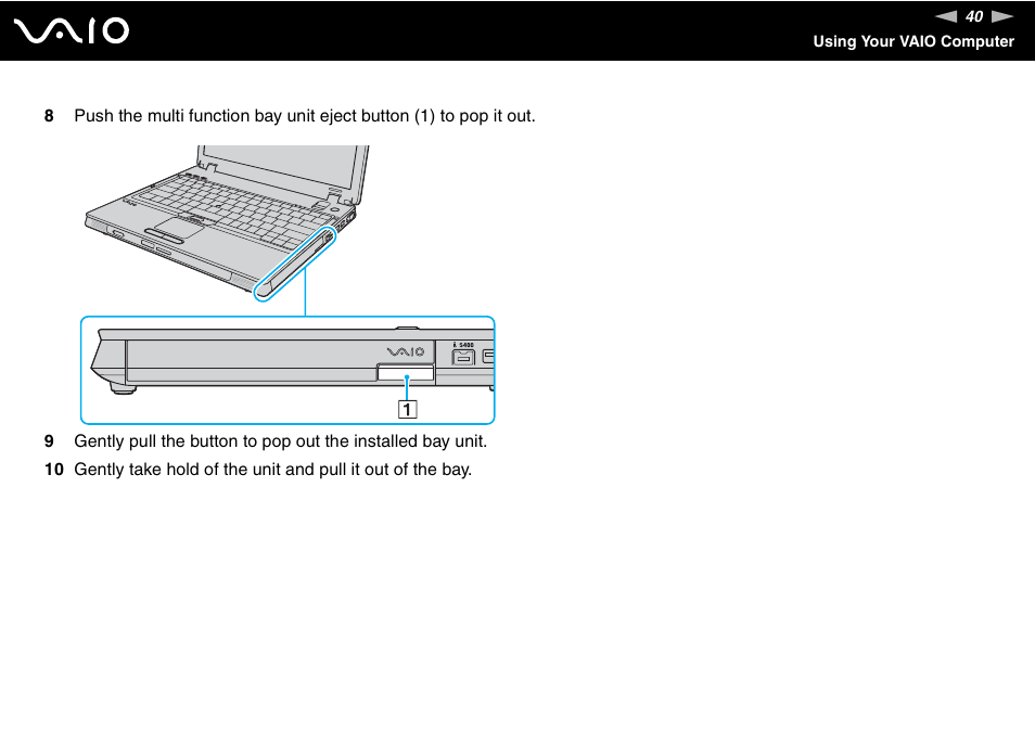 Sony VGN-BX740 User Manual | Page 40 / 231