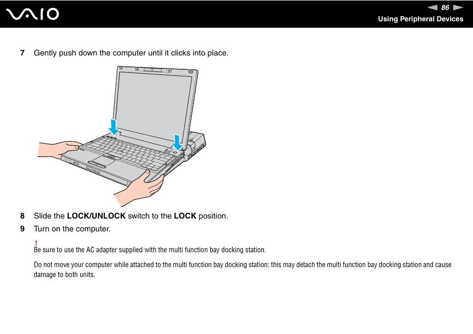 Sony VGN-BX740 User Manual | Page 86 / 231