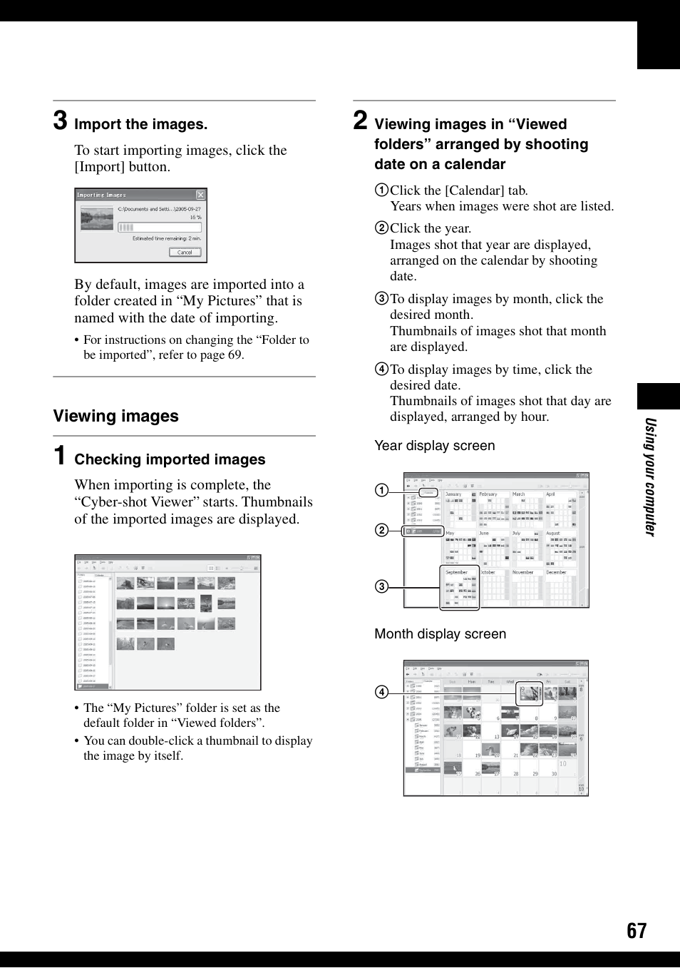 Sony DSC-W30 User Manual | Page 67 / 107