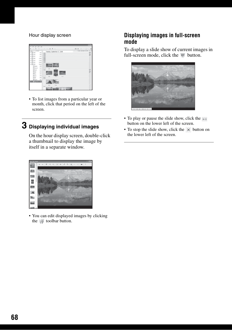 Sony DSC-W30 User Manual | Page 68 / 107