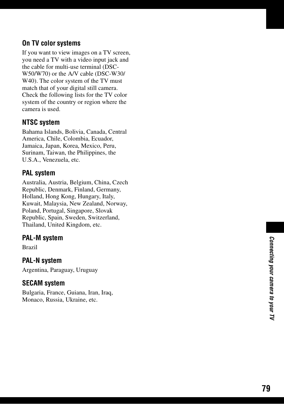 Sony DSC-W30 User Manual | Page 79 / 107