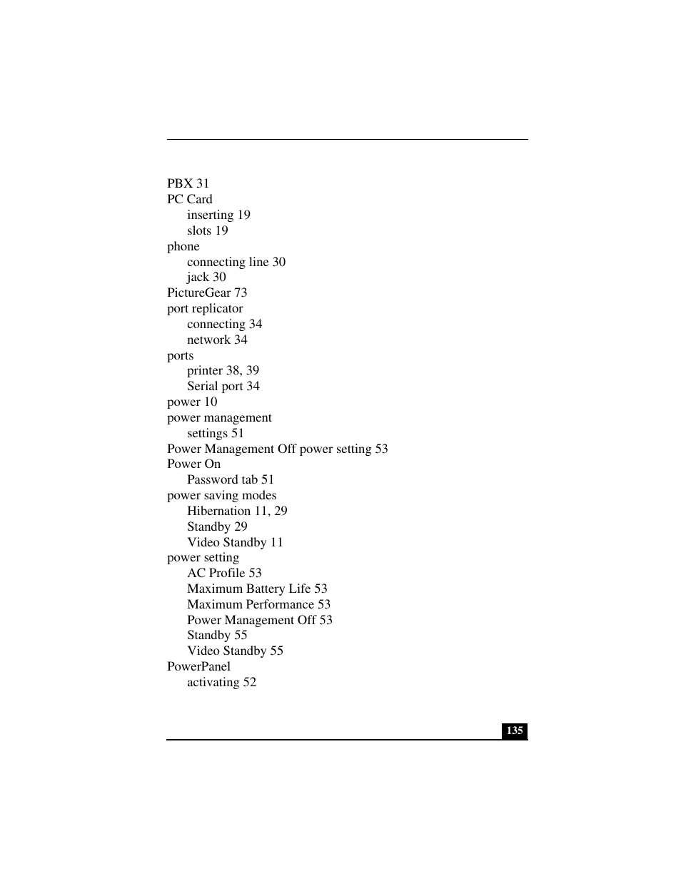 Sony PCG-FX270K User Manual | Page 135 / 138