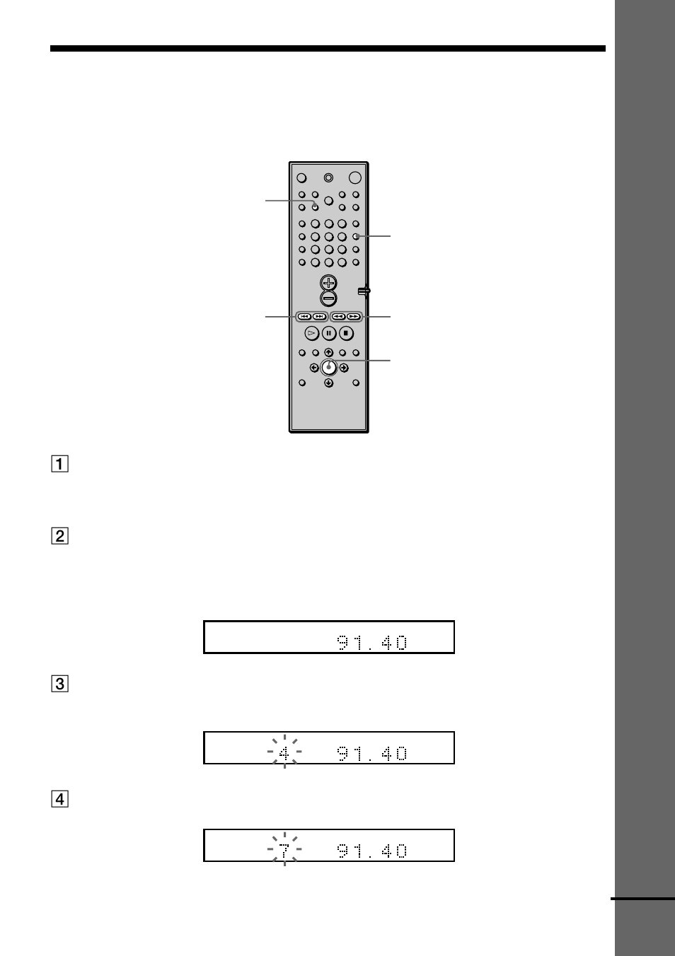 Presetting radio stations, Getting star ted, A preset number appears on the front panel display | Continued | Sony HCD-S500 User Manual | Page 29 / 84