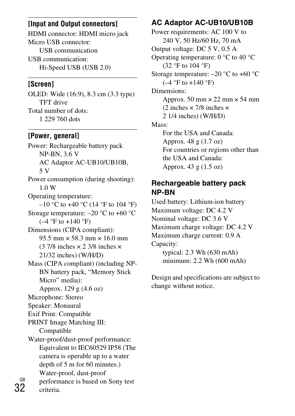 Sony DSC-TX200V User Manual | Page 32 / 68