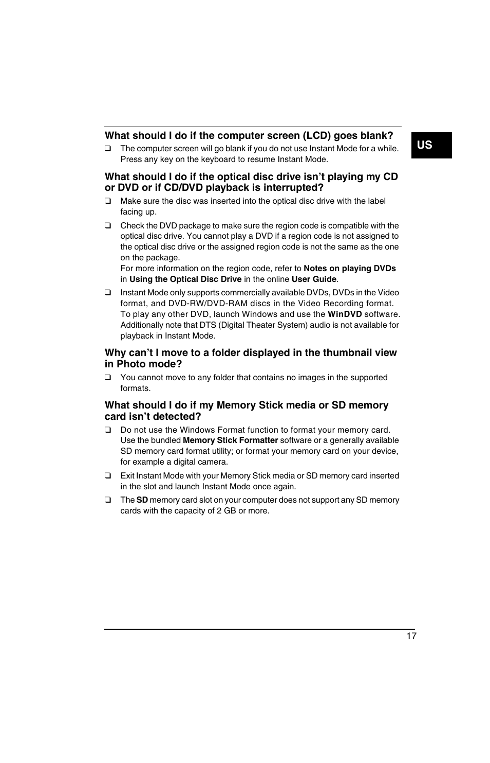 Sony VGN-TX770P User Manual | Page 19 / 40