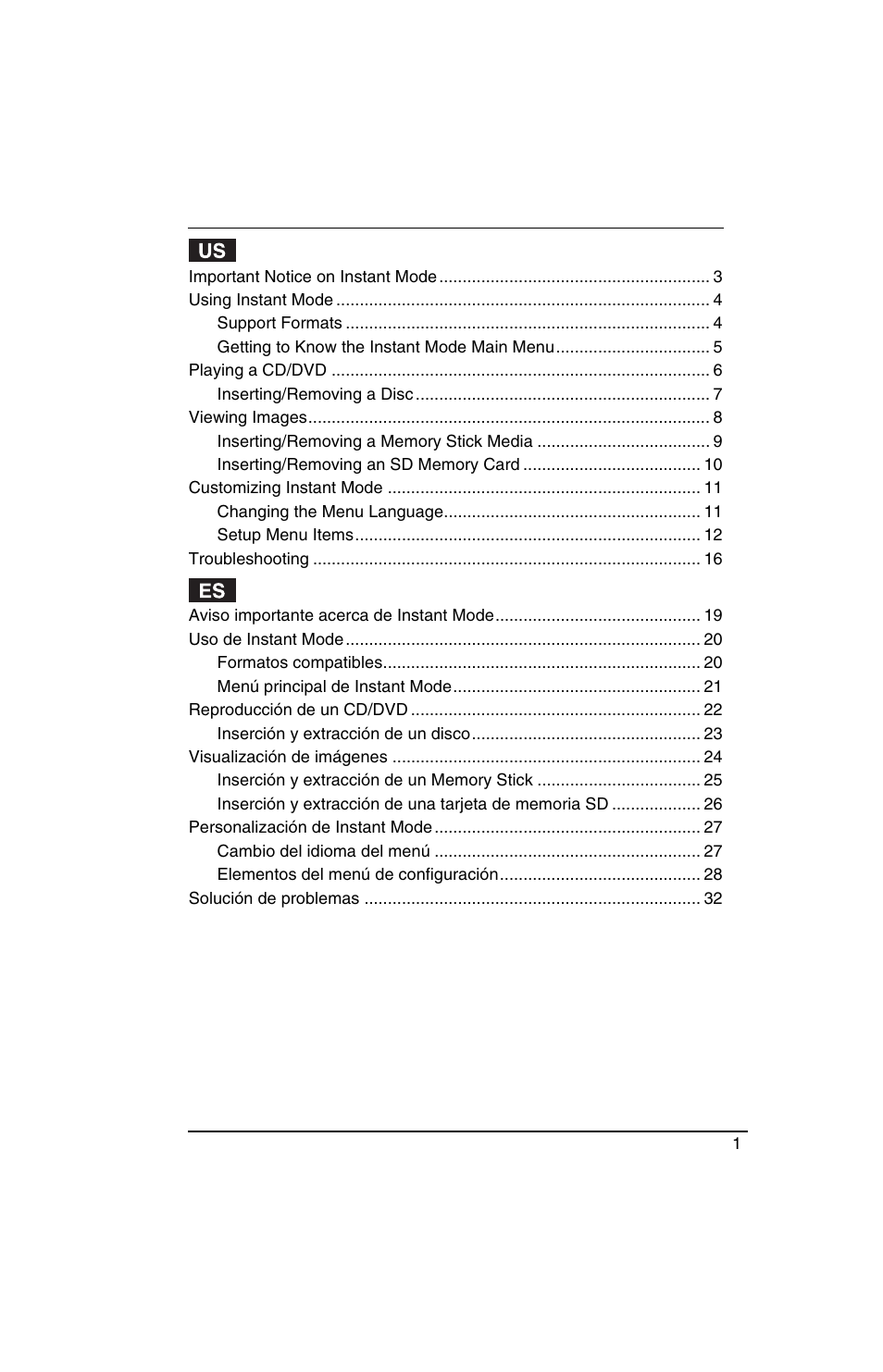 Sony VGN-TX770P User Manual | Page 3 / 40