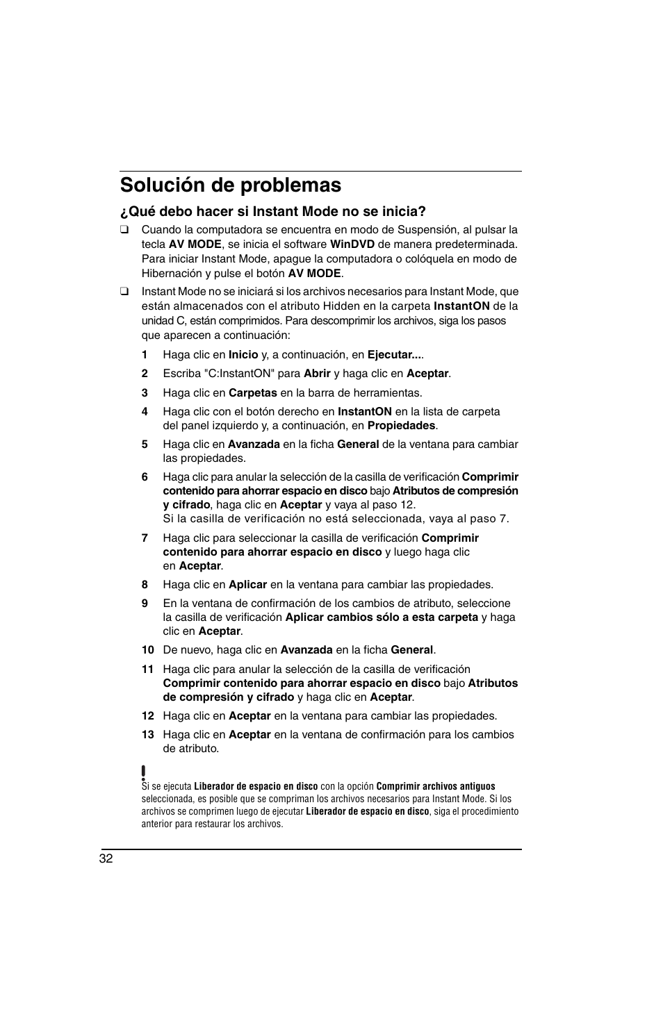 Solución de problemas | Sony VGN-TX770P User Manual | Page 34 / 40