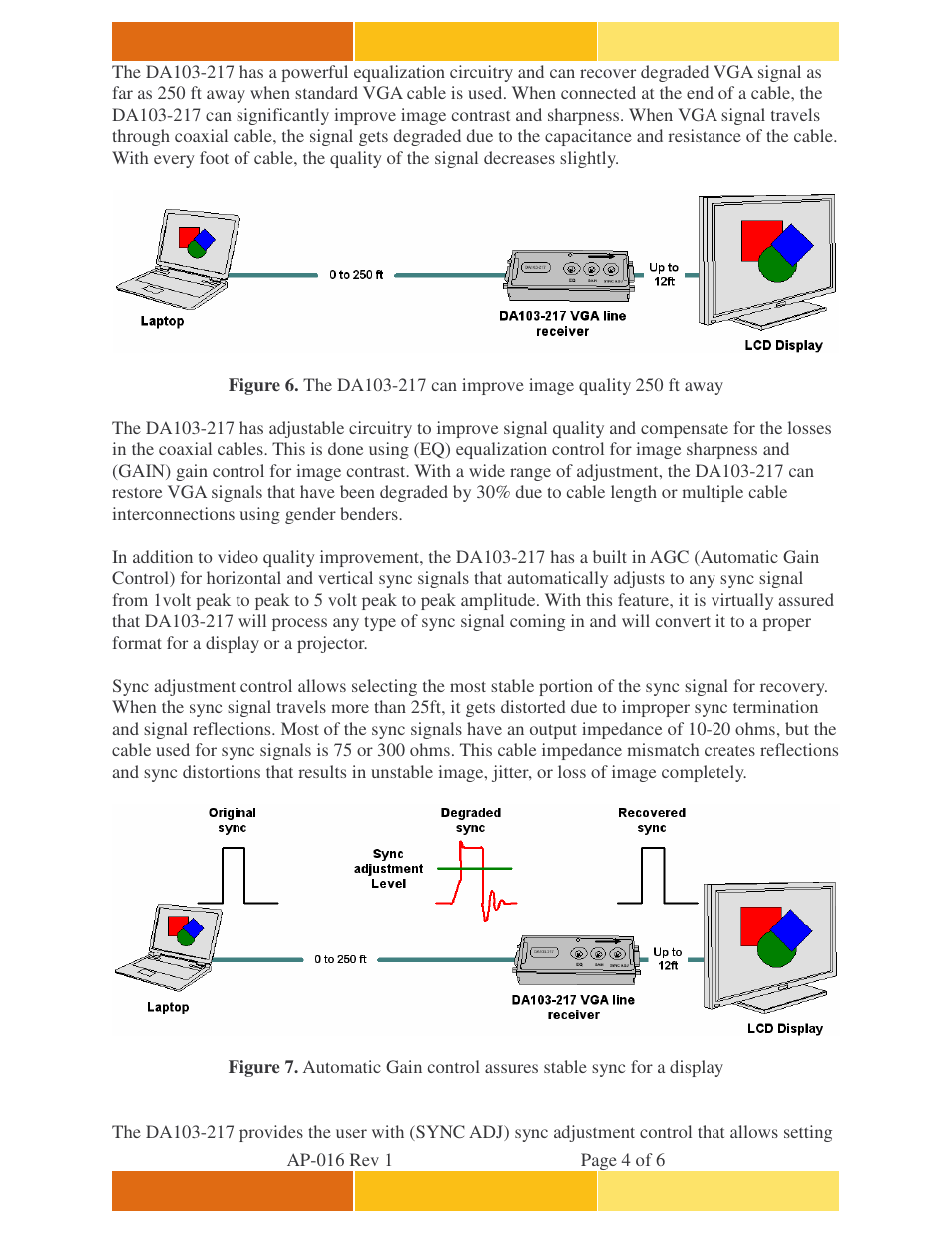 Altinex VGA Line Receiver DA103-217 User Manual | Page 4 / 6
