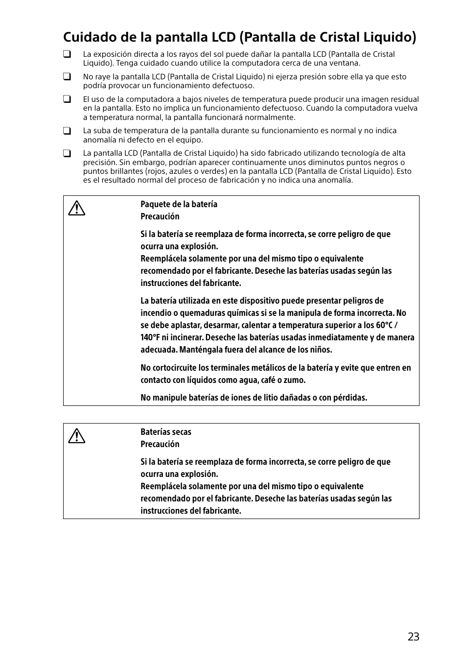 Sony SVJ20214CYB User Manual | Page 23 / 36