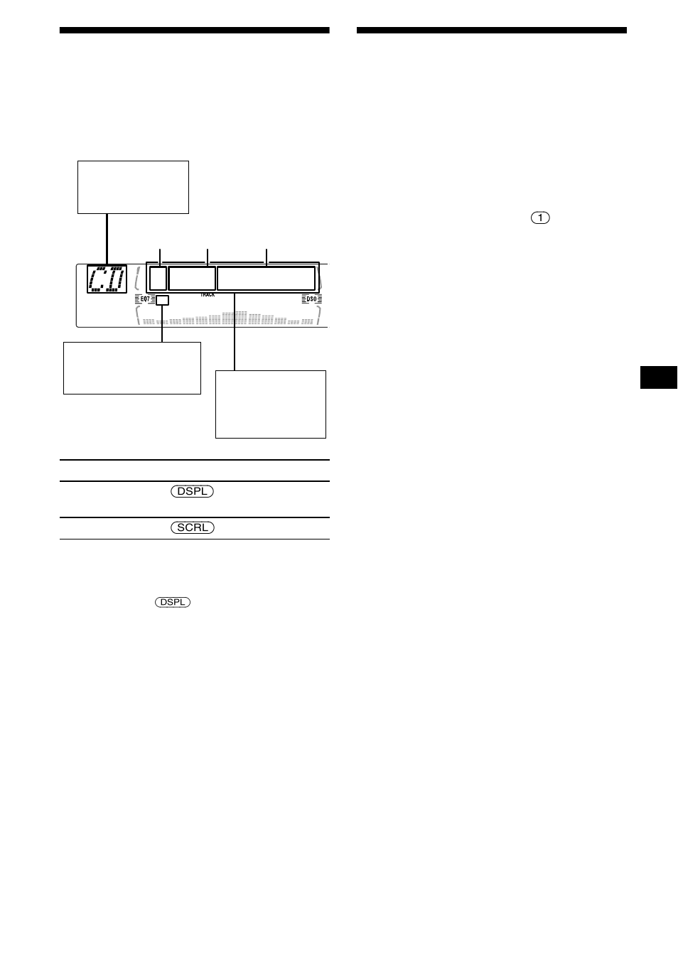 Display items, Playing tracks repeatedly, Repeat play | Display items playing tracks repeatedly, Ep 11, 11 display items | Sony CDX-M730 User Manual | Page 11 / 84