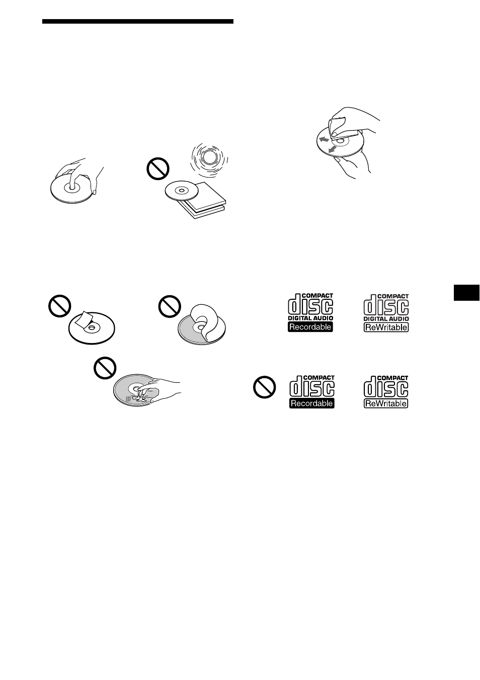 Remarques sur les disques, 7remarques sur les disques | Sony CDX-M730 User Manual | Page 33 / 84