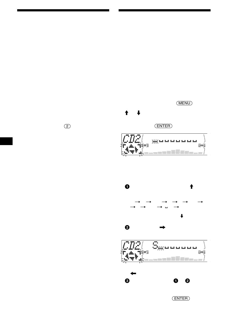 Lecture des plages dans un ordre quelconque, Lecture aléatoire, Identification d’un cd | Fonction de mémo de disque, 12 lecture des plages dans un ordre quelconque | Sony CDX-M730 User Manual | Page 38 / 84