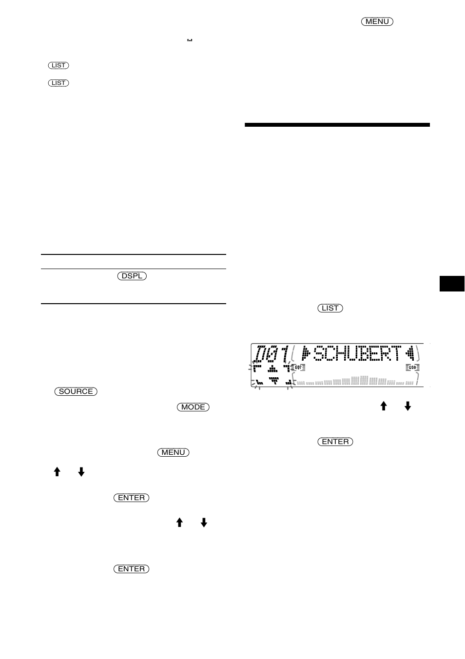 Localisation d’un disque par son nom, Affichage automatique des titres | Sony CDX-M730 User Manual | Page 39 / 84