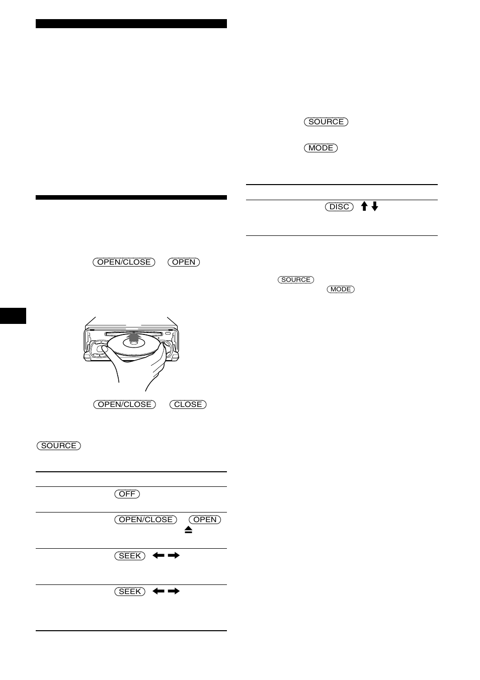 Reproductor de cd unidad de cd/md (opcional), Reproducción de discos | Sony CDX-M730 User Manual | Page 64 / 84