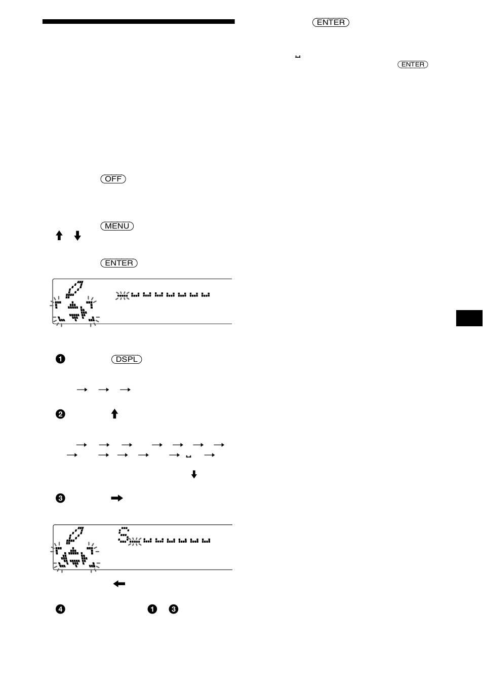 Asignación de nombres a una indicación del, Visualizador | Sony CDX-M730 User Manual | Page 75 / 84