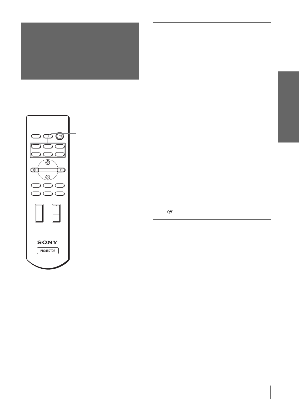 Sélection du mode de visualisation d’image, Pr oj ec ti on | Sony VPL-HS20 User Manual | Page 109 / 240