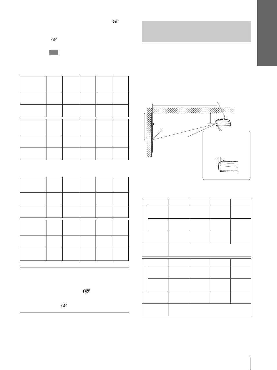 Installing the projector and a screen | Sony VPL-HS20 User Manual | Page 11 / 240