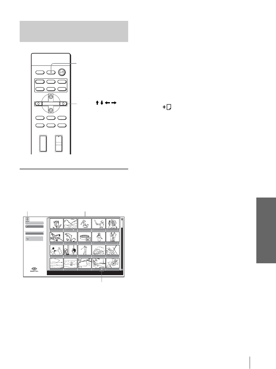 Appuyez sur input pour sélectionner ms, Util is ati o n d’ u n « m emory s tic k, Qu’est-ce que le mode appareil photo numérique | Avant d’utiliser un fichier d’image | Sony VPL-HS20 User Manual | Page 121 / 240