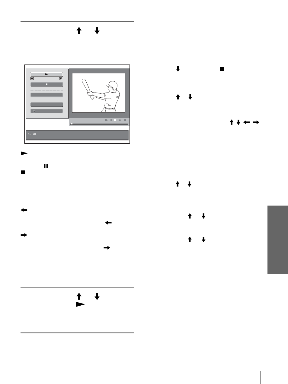 Appuyez sur m ou m pour sélectionner n, Util is ati o n d’ u n « m emory s tic k | Sony VPL-HS20 User Manual | Page 127 / 240