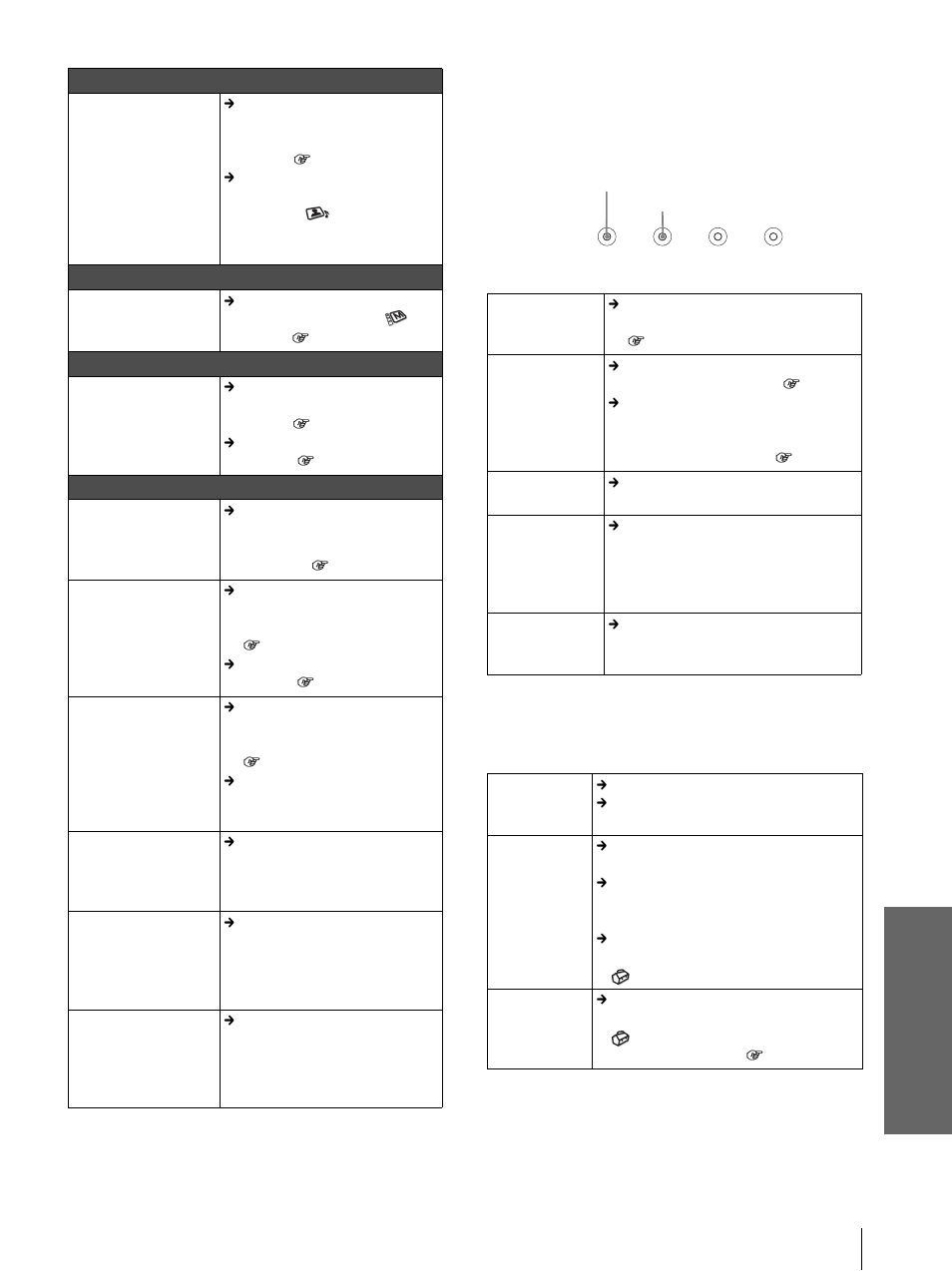 Dive rs, Indicateurs, Messages d’avertissement | Sony VPL-HS20 User Manual | Page 141 / 240