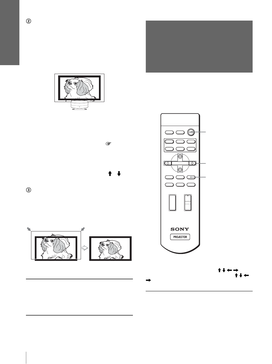 Paso 4: selección del idioma del menú, Pulse el botón focus + o, Para ajustar el enfoque de nuevo | Cone xi ón y p repar aci ón | Sony VPL-HS20 User Manual | Page 182 / 240