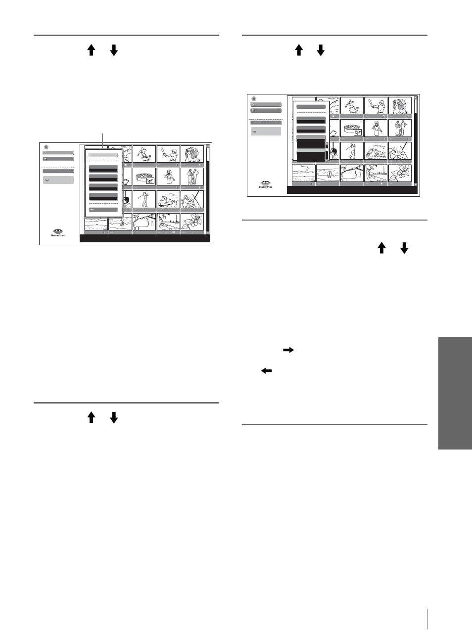 Para finalizar la presentación de diapositivas | Sony VPL-HS20 User Manual | Page 203 / 240