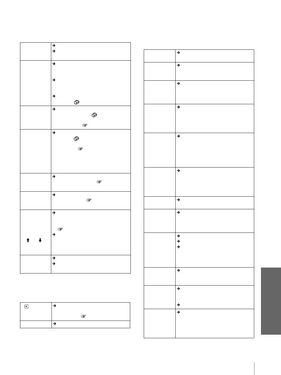 Otr o s, Mensajes de advertencia, Mensajes de precaución | Sony VPL-HS20 User Manual | Page 221 / 240