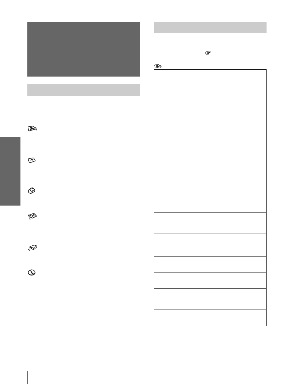 Menu lists, Menu configurations, Menu items | Us ing the men u s | Sony VPL-HS20 User Manual | Page 32 / 240