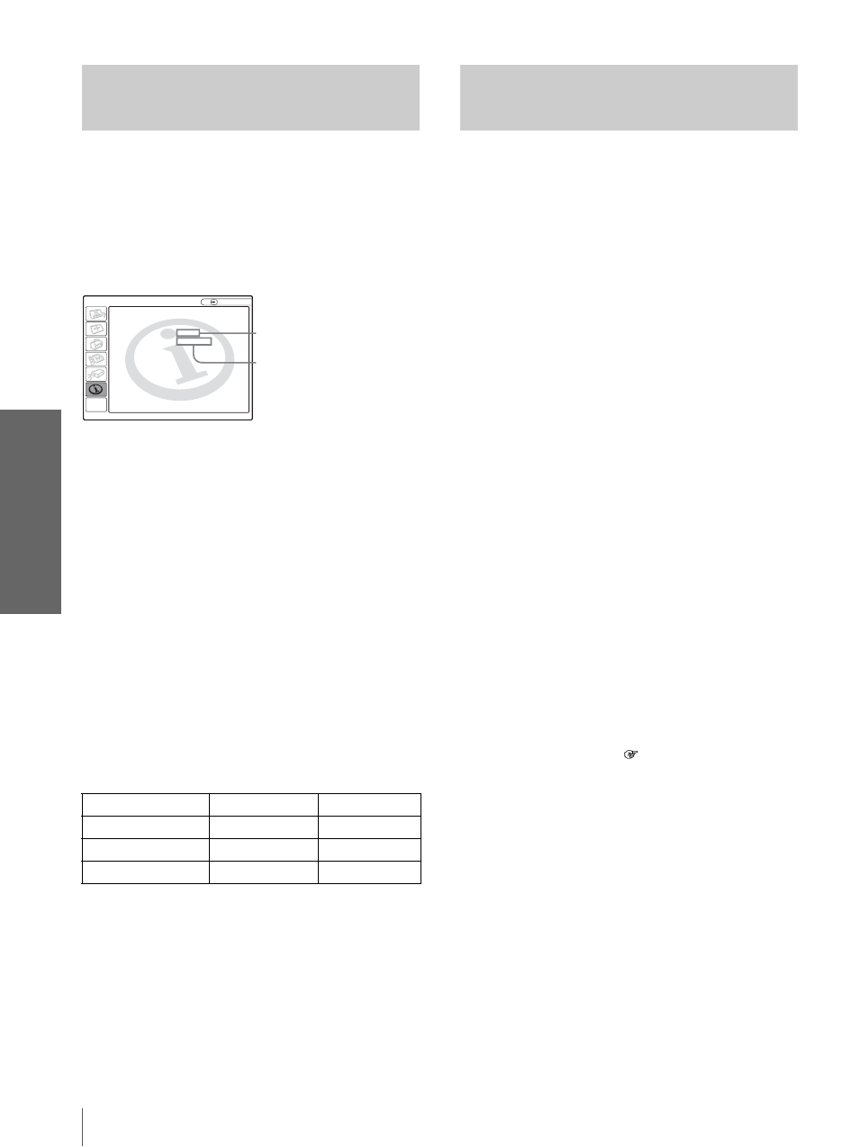 About the preset memory no, Us ing the men u s | Sony VPL-HS20 User Manual | Page 36 / 240