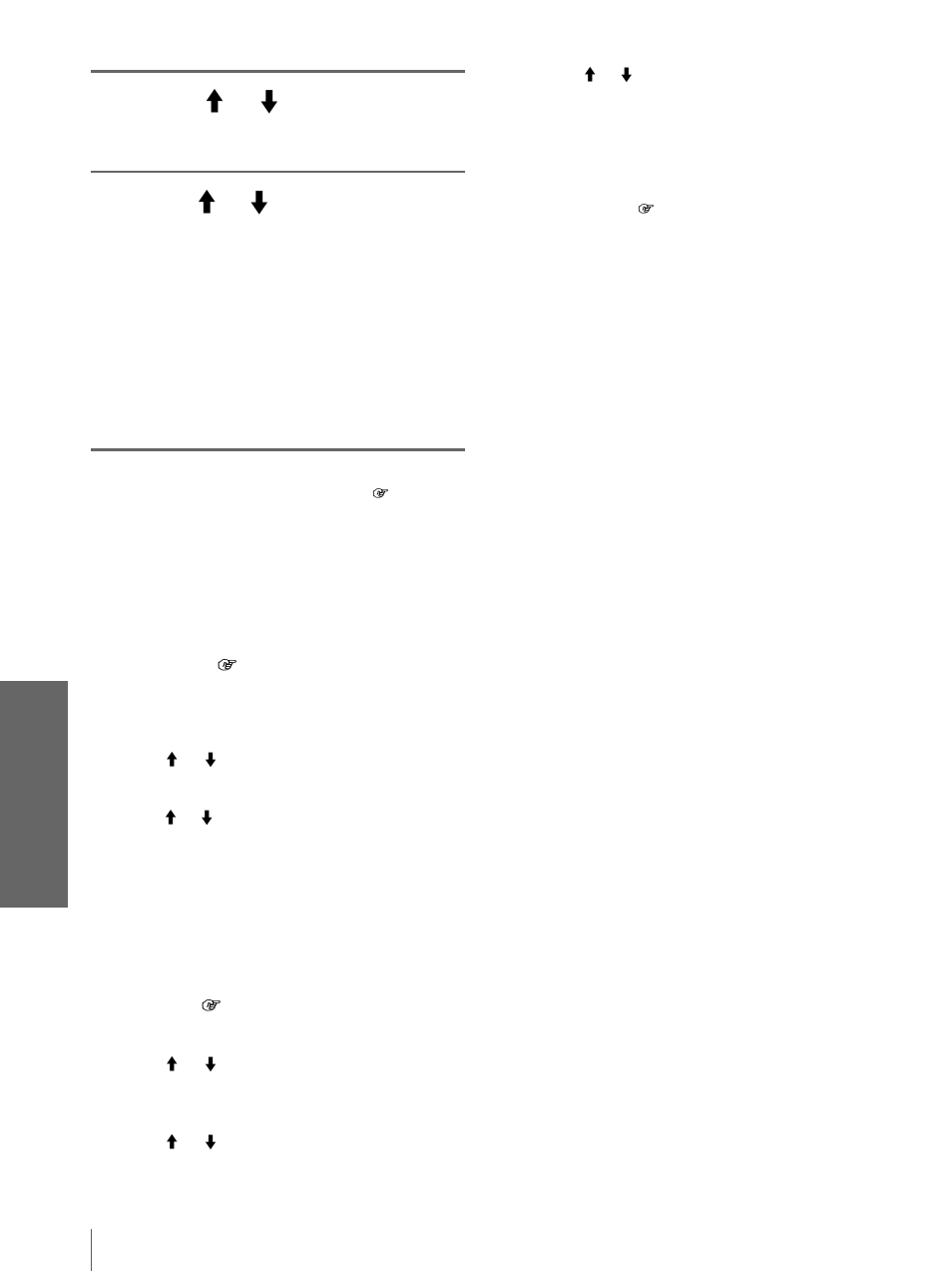 Press m or m to select “delete,” and press enter | Sony VPL-HS20 User Manual | Page 54 / 240