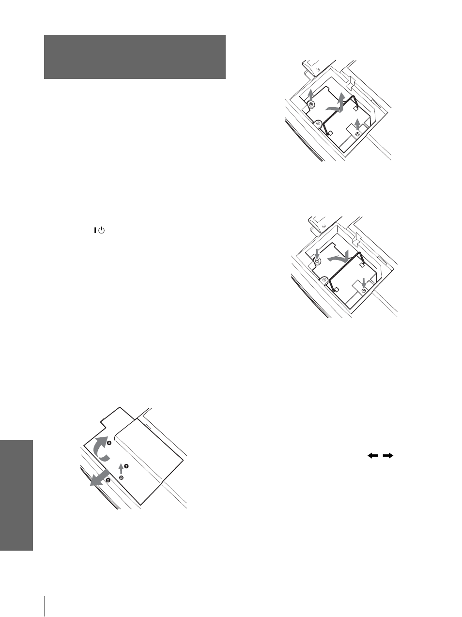 Replacing the lamp, Ot he rs | Sony VPL-HS20 User Manual | Page 62 / 240