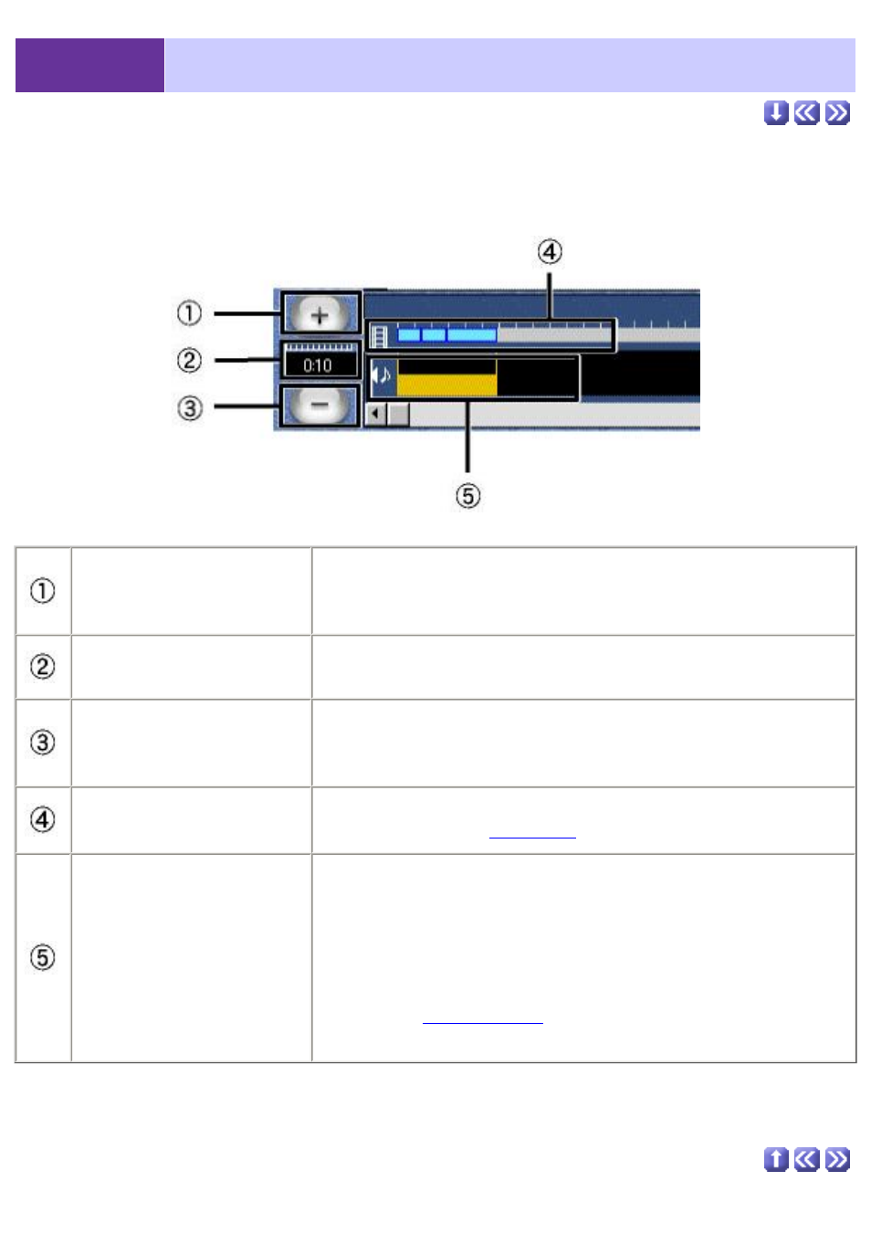 Timeline, 5 timeline | Sony DCR-TRV39 User Manual | Page 119 / 237
